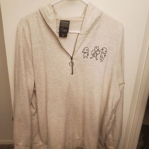 Torrid Princes Mononoke Hoodie Half Zip
